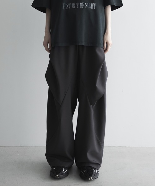 完売品　3D silhouette PT / ルーズ3Dシルエットパンツ loose 3D silhouette PT / ルーズ3Dシルエットパンツ