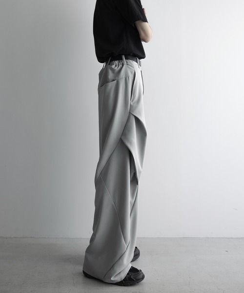 完売品　3D silhouette PT / ルーズ3Dシルエットパンツ remer（リメール）の「loose 3D silhouette PT / ルーズ3D