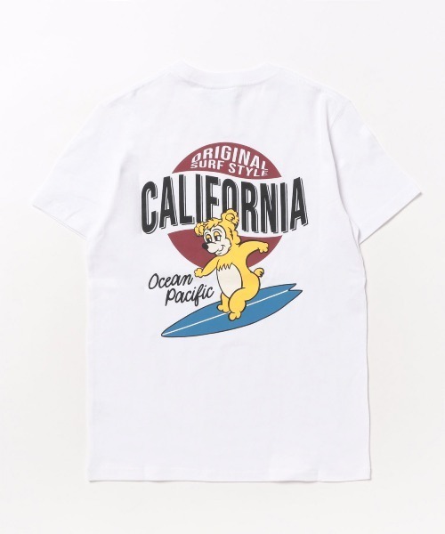 Ocean Pacific(オーシャンパシフィック)の「Ocean Pacific オーシャンパシフィック キッズ キャラクター バックプリント クルーネック 半袖 Tシャツ(Tシャツ/カットソー・キッズ・サックスブルー/ホワイト/グレー・120/140/150/130/160)」の9枚目の写真