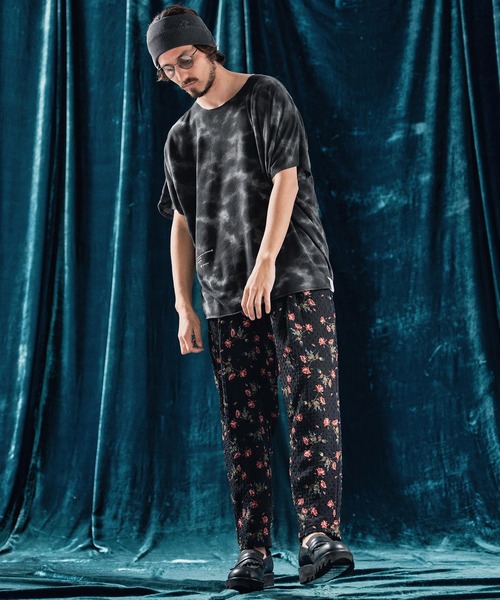 ANGENEHM(アンゲネーム)の「mt9524-Blurred fabric dolman sleeve & oversized T-shirt Tシャツ(Tシャツ/カットソー・メンズ・ブラック/カーキ・S/M/L)」の14枚目の写真