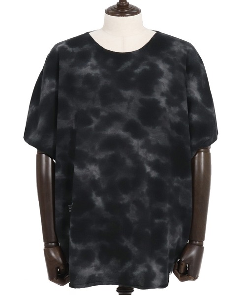 ANGENEHM(アンゲネーム)の「mt9524-Blurred fabric dolman sleeve & oversized T-shirt Tシャツ(Tシャツ/カットソー・メンズ・ブラック/カーキ・S/M/L)」の18枚目の写真