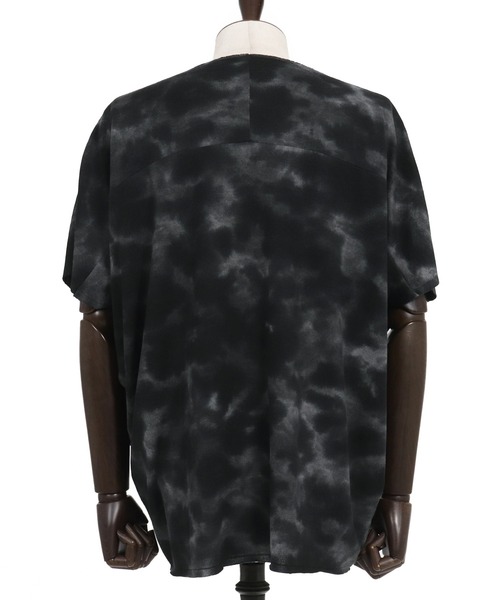 ANGENEHM(アンゲネーム)の「mt9524-Blurred fabric dolman sleeve & oversized T-shirt Tシャツ(Tシャツ/カットソー・メンズ・ブラック/カーキ・S/M/L)」の19枚目の写真