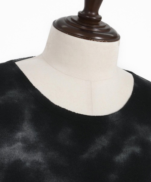 ANGENEHM(アンゲネーム)の「mt9524-Blurred fabric dolman sleeve & oversized T-shirt Tシャツ(Tシャツ/カットソー・メンズ・ブラック/カーキ・S/M/L)」の20枚目の写真