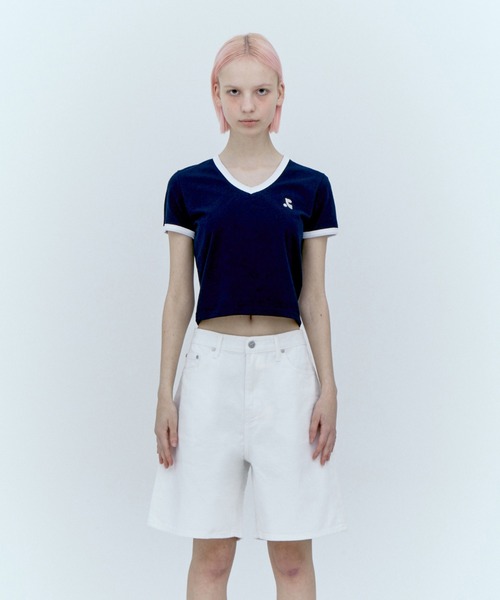 Rest&Recreation/レストアンドレクリエーション V-NECK RINGER T