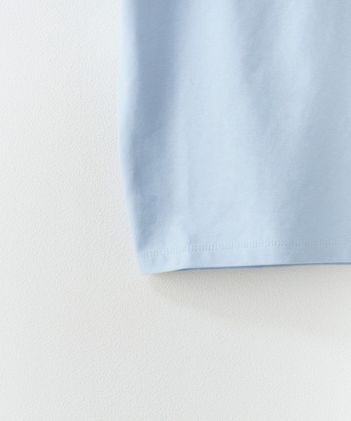 Rest&Recreation(レストアンドレクリエーション)の「Rest&Recreation/レストアンドレクリエーション V-NECK RINGER T-SHIRT VネックTシャツ(Tシャツ/カットソー・レディース・スカイブルー/ネイビー/ライトグレー・FREE)」の21枚目の写真