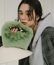 LE VERNIS | LE VERNIS　Fake fur micro bag(ハンドバッグ)