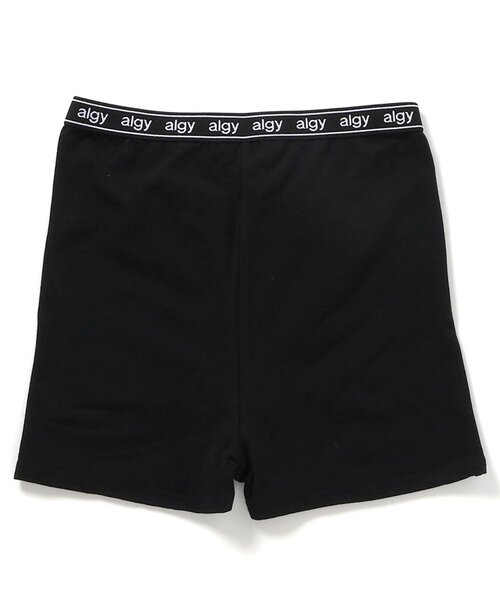 algy(アルジー)の「ロゴゴムレギンス(レギンス/スパッツ・キッズ・ブラック・X-SMALL/MEDIUM)」の1枚目の写真