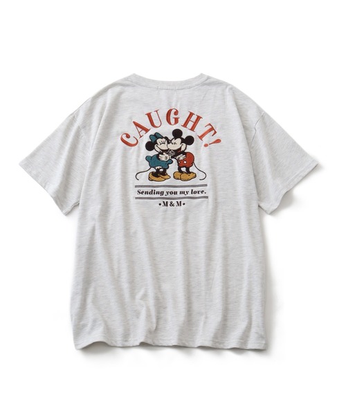 Disney（ディズニー）の「【Disney/ディズニー】アートワークデザイン サガラ刺繍 半袖Tシャツ（Tシャツ/カットソー・レディース・グリーン/オートミール/イエロー/ネイビー・M/L）」の12枚目の写真