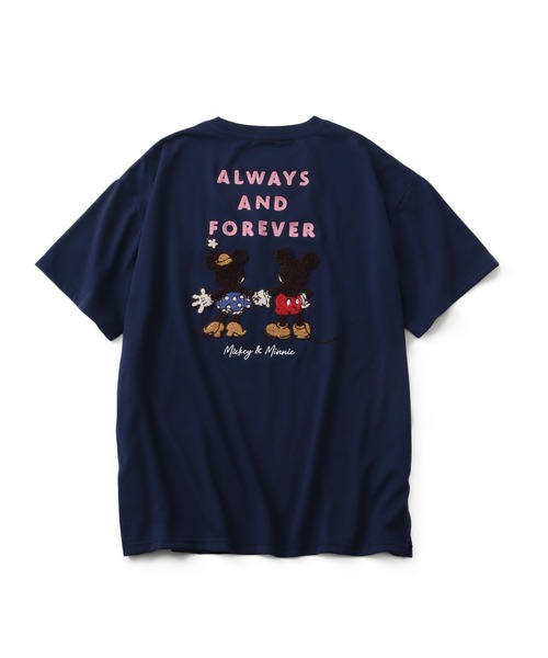Disney（ディズニー）の「【Disney/ディズニー】アートワークデザイン サガラ刺繍 半袖Tシャツ（Tシャツ/カットソー・レディース・グリーン/オートミール/イエロー/ネイビー・M/L）」の20枚目の写真