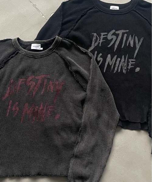 ANDER HUNK(アンダーハンク)の「Washed Inside-out Thermal T-shirt/ウォッシュインサイドアウトサーマルTシャツ(Tシャツ/カットソー・メンズ・ブラック/グレー・MEDIUM/LARGE)」の22枚目の写真
