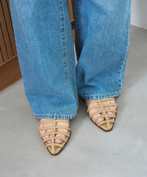 LE TALON（ルタロン）の「ポインテッドストリングサンダル（サンダル・レディース・ブラック系その他/ナチュラル/シルバー/グリーン・X-SMALL/SMALL/MEDIUM/LARGE/X-LARGE）」の11枚目の写真