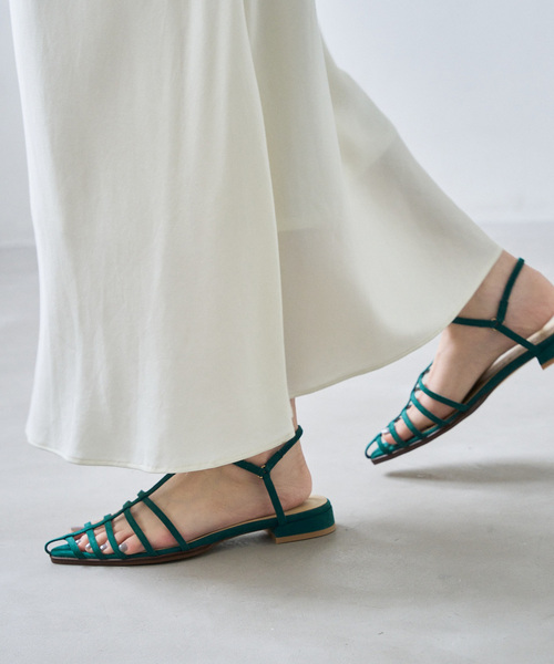 LE TALON（ルタロン）の「ポインテッドストリングサンダル（サンダル・レディース・ブラック系その他/ナチュラル/シルバー/グリーン・X-SMALL/SMALL/MEDIUM/LARGE/X-LARGE）」の16枚目の写真