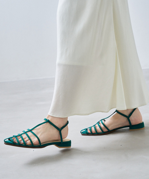 LE TALON（ルタロン）の「ポインテッドストリングサンダル（サンダル・レディース・ブラック系その他/ナチュラル/シルバー/グリーン・X-SMALL/SMALL/MEDIUM/LARGE/X-LARGE）」の17枚目の写真