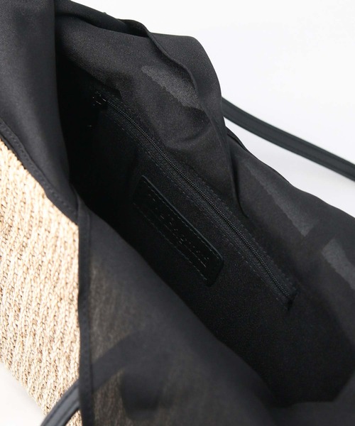 The Bagmati（ザバグマティ）の「アバカスクエアトート（トートバッグ・レディース・ベージュ/ブラック・FREE）」の6枚目の写真