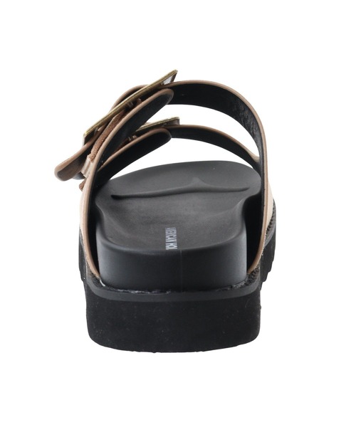 AMERICAN HOLIC（アメリカンホリック）の「バックルフラットサンダル（サンダル・レディース・ベージュ/ブラック・L/M/S）」の9枚目の写真