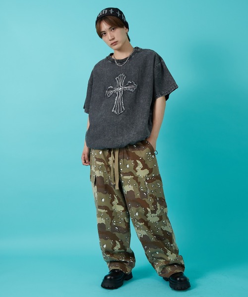 improves(インプローブス)の「6.5ozデニム クルーネック プルオーバー(Tシャツ/カットソー・メンズ・ブラック/ブルー・MEDIUM/LARGE)」の7枚目の写真