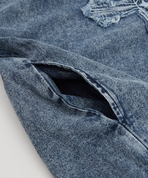 improves(インプローブス)の「6.5ozデニム クルーネック プルオーバー(Tシャツ/カットソー・メンズ・ブラック/ブルー・MEDIUM/LARGE)」の17枚目の写真