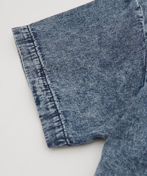 improves(インプローブス)の「6.5ozデニム クルーネック プルオーバー(Tシャツ/カットソー・メンズ・ブラック/ブルー・MEDIUM/LARGE)」の19枚目の写真