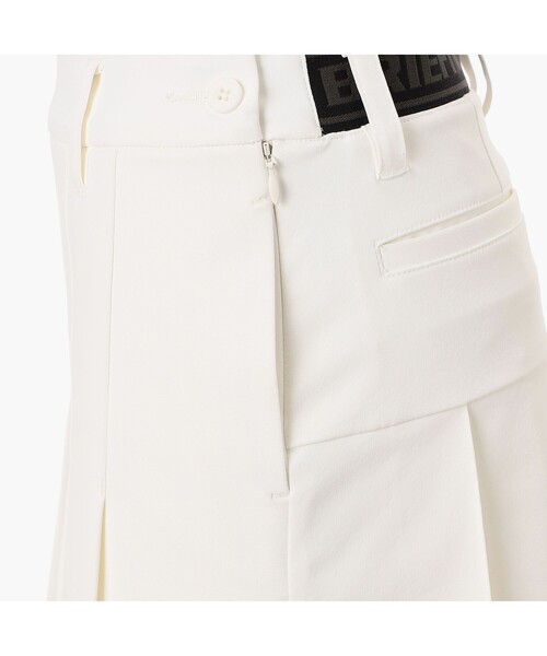 BRIEFING GOLF／ブリーフィングゴルフ】WOMEN'S LOGO ELASTIC PLEATED