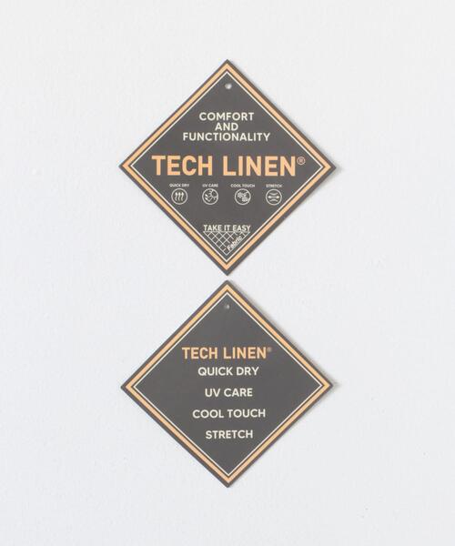 FORK&SPOON（フォークアンドスプーン）の「FORK&SPOON　TEC LINEN T-SHIRTS（Tシャツ/カットソー・メンズ・ブルー系その他/ライトグレー/ブラック・4/5）」の6枚目の写真