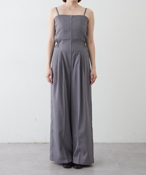 mline（エムライン）の「[mline]コルセット オールインワン（ワンピース・レディース・ブラック/グレー・FREE）」の6枚目の写真