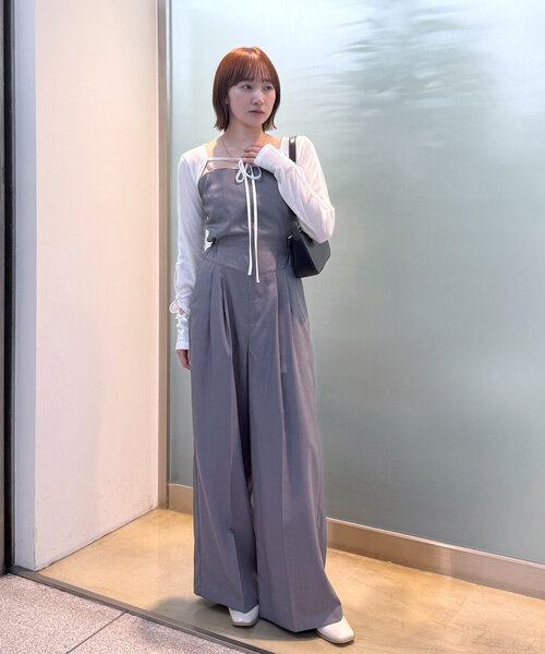 mline（エムライン）の「[mline]コルセット オールインワン（ワンピース・レディース・ブラック/グレー・FREE）」の16枚目の写真