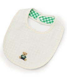 petit main（プティマイン）の「クマアップリケスタイ（スタイ/よだれかけ）」