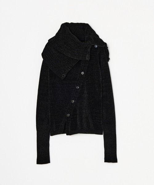 BEEDEN（ビーデン）の「MOLE YARN 2P TOPS（ニット/セーター・レディース・レッド/ブラック・FREE）」の7枚目の写真