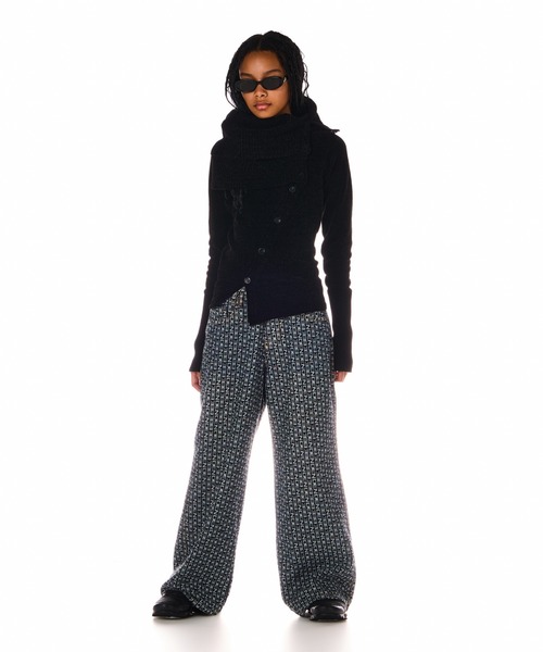 BEEDEN（ビーデン）の「MOLE YARN 2P TOPS（ニット/セーター・レディース・レッド/ブラック・FREE）」の18枚目の写真