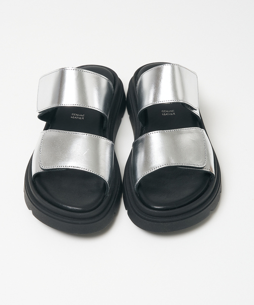 collex（コレックス）の「【bertuchi/ベルトゥーチ】ベルテッドサンダル（サンダル・レディース・ブラック/シルバー・37/38/36）」の7枚目の写真