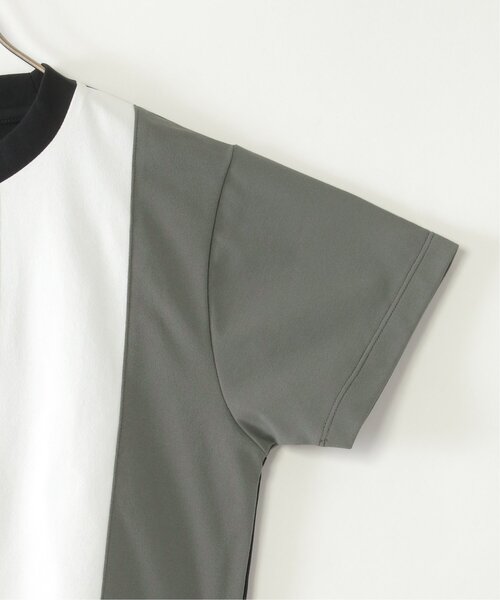 ikka(イッカ)の「【接触冷感/吸水速乾】マルチファンクション縦切り替えTシャツ(120~160cm)【UVカット/親子コーデ】(Tシャツ/カットソー・キッズ・ブラック/ホワイト・150/140/130/160/120)」の9枚目の写真