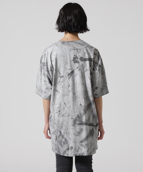 STUD MUFFIN（スタッドマフィン）の「STUD MUFFIN/スタッドマフィン/HEART ピグメントSS TEE（Tシャツ/カットソー・メンズ・グレー/ブラック・3/4/2）」の12枚目の写真