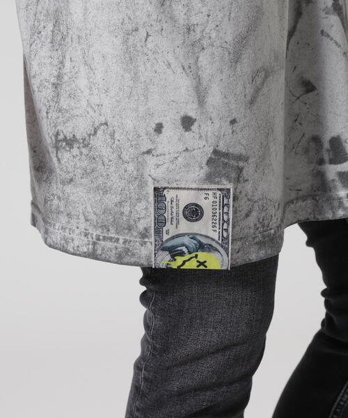 STUD MUFFIN（スタッドマフィン）の「STUD MUFFIN/スタッドマフィン/HEART ピグメントSS TEE（Tシャツ/カットソー・メンズ・グレー/ブラック・3/4/2）」の16枚目の写真