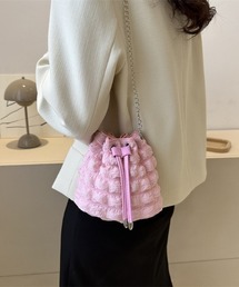 ポコポコ巾着ショルダーバッグ