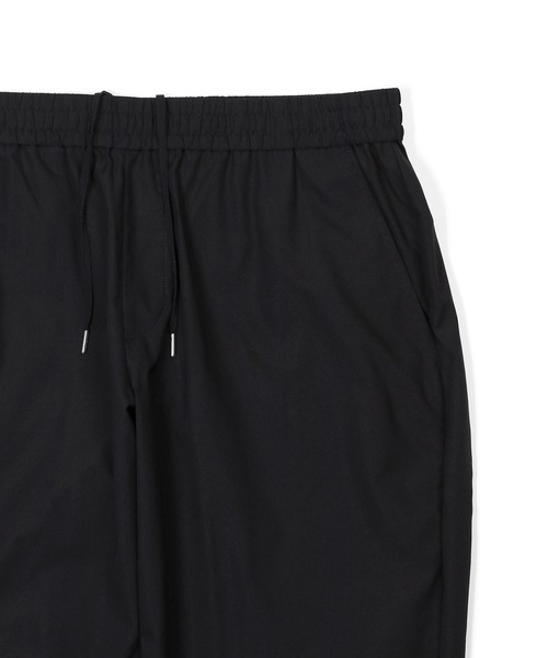 The DUFFER of ST.GEORGE（ザダファーオブセントジョージ）の「SETUP EASY SLACKS：セットアップ イージースラックス（スラックス・メンズ・ブラック・MEDIUM/LARGE/X-LARGE）」の7枚目の写真