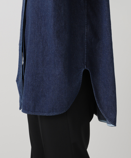 BOWTE(バウト)の「BOWTE バウト BOETIE BLOUSE 25101006(シャツ/ブラウス・レディース・ライトブルー・FREE)」の3枚目の写真