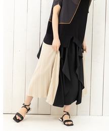 OSMOSIS | プリーツ切替カスケードスカート(スカート)