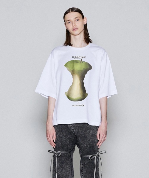 セール】'GREEN APPLE'S/S BIG-T（Tシャツ/カットソー
