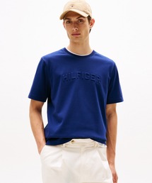 ヒルフィガーアーチエンボスTシャツ