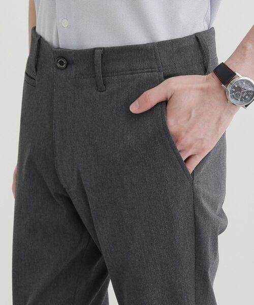TAKEO KIKUCHI（タケオキクチ）の「【LIMITED】ワンダーシェイプ 360°ストレッチ テーパードスキニーパンツ（スラックス・メンズ・ブラック/カーキ/チャコールグレー/ネイビー/ライトグレー・01/02/03/04/05）」の14枚目の写真