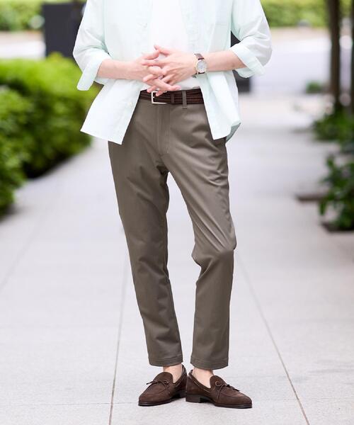 TAKEO KIKUCHI（タケオキクチ）の「【LIMITED】ワンダーシェイプ 360°ストレッチ テーパードスキニーパンツ（スラックス・メンズ・ブラック/カーキ/チャコールグレー/ネイビー/ライトグレー・01/02/03/04/05）」の14枚目の写真