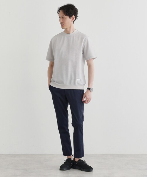 TAKEO KIKUCHI（タケオキクチ）の「【LIMITED】ワンダーシェイプ 360°ストレッチ テーパードスキニーパンツ（スラックス・メンズ・ブラック/カーキ/チャコールグレー/ネイビー/ライトグレー・01/02/03/04/05）」の17枚目の写真