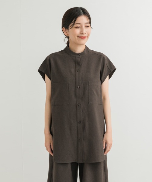 セール】『UR TECH DRYLUXE』フレンチスリーブシャツ（シャツ