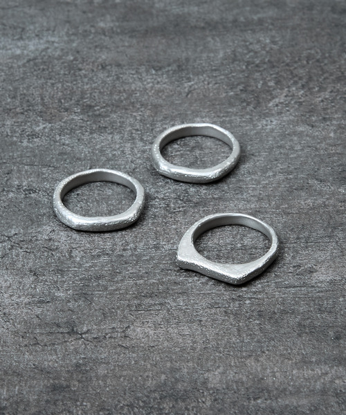 GILD(ギルド)の「GILD ギルド / Warp top & curved top atypical set ring シルバー925エイティピカルセットリング / G251-RI05(リング・メンズ・プラチナム/シルバー/ゴールド・21号/19号/17号/15号/13号/11号/9号/7号)」の22枚目の写真