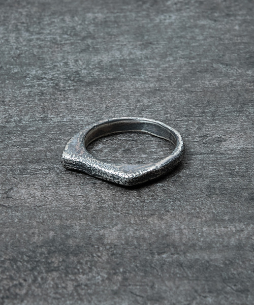 GILD(ギルド)の「GILD ギルド / Warp top & curved top atypical set ring シルバー925エイティピカルセットリング / G251-RI05(リング・メンズ・プラチナム/シルバー/ゴールド・21号/19号/17号/15号/13号/11号/9号/7号)」の9枚目の写真