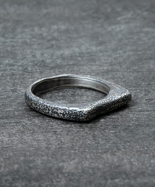 GILD(ギルド)の「GILD ギルド / Warp top & curved top atypical set ring シルバー925エイティピカルセットリング / G251-RI05(リング・メンズ・プラチナム/シルバー/ゴールド・21号/19号/17号/15号/13号/11号/9号/7号)」の12枚目の写真