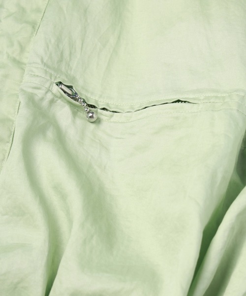 mintdesigns(ミントデザインズ)の「CRASH SATIN SHORT BLOUSON(ブルゾン・レディース・ブラック/ミント・ONESIZE)」の13枚目の写真