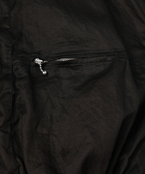 mintdesigns(ミントデザインズ)の「CRASH SATIN SHORT BLOUSON(ブルゾン・レディース・ブラック/ミント・ONESIZE)」の16枚目の写真