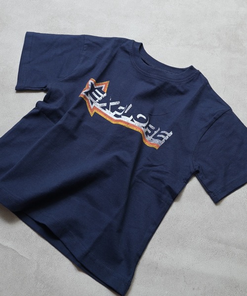 Life Support Products（ライフサポートプロダクツ）の「【プチプラ】プリントS/S tee（Tシャツ/カットソー・キッズ・レッド/オフホワイト/杢グレー/エメラルド/カーキ/ピンク/ベージュ/マスタード/ネイビー/チャコール・110/100/95/90/80/150/140/130/120）」の7枚目の写真