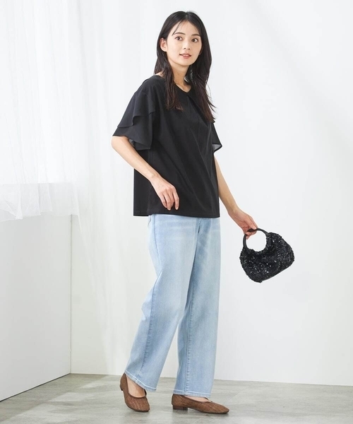 a.v.v(アーヴェヴェ)の「メッシュパンプス(パンプス・レディース・ベージュ/ブラック・24.5/23.5)」の15枚目の写真